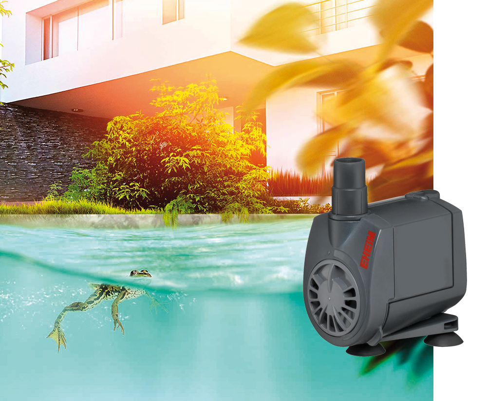 Pompe compacte pour bassins