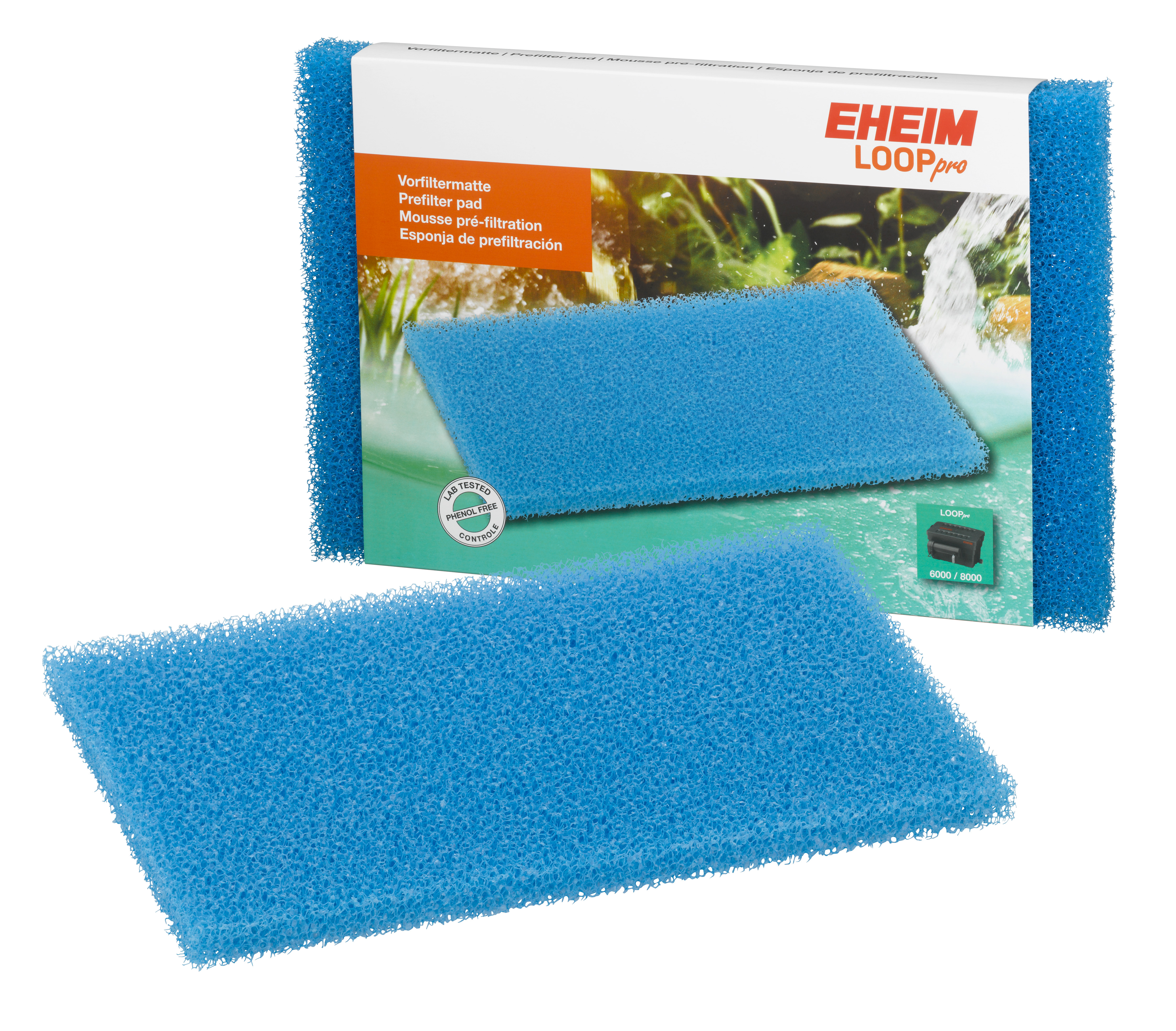 EHEIM esponja filtrante (2 piezas) para LOOPpro6000/8000/12000