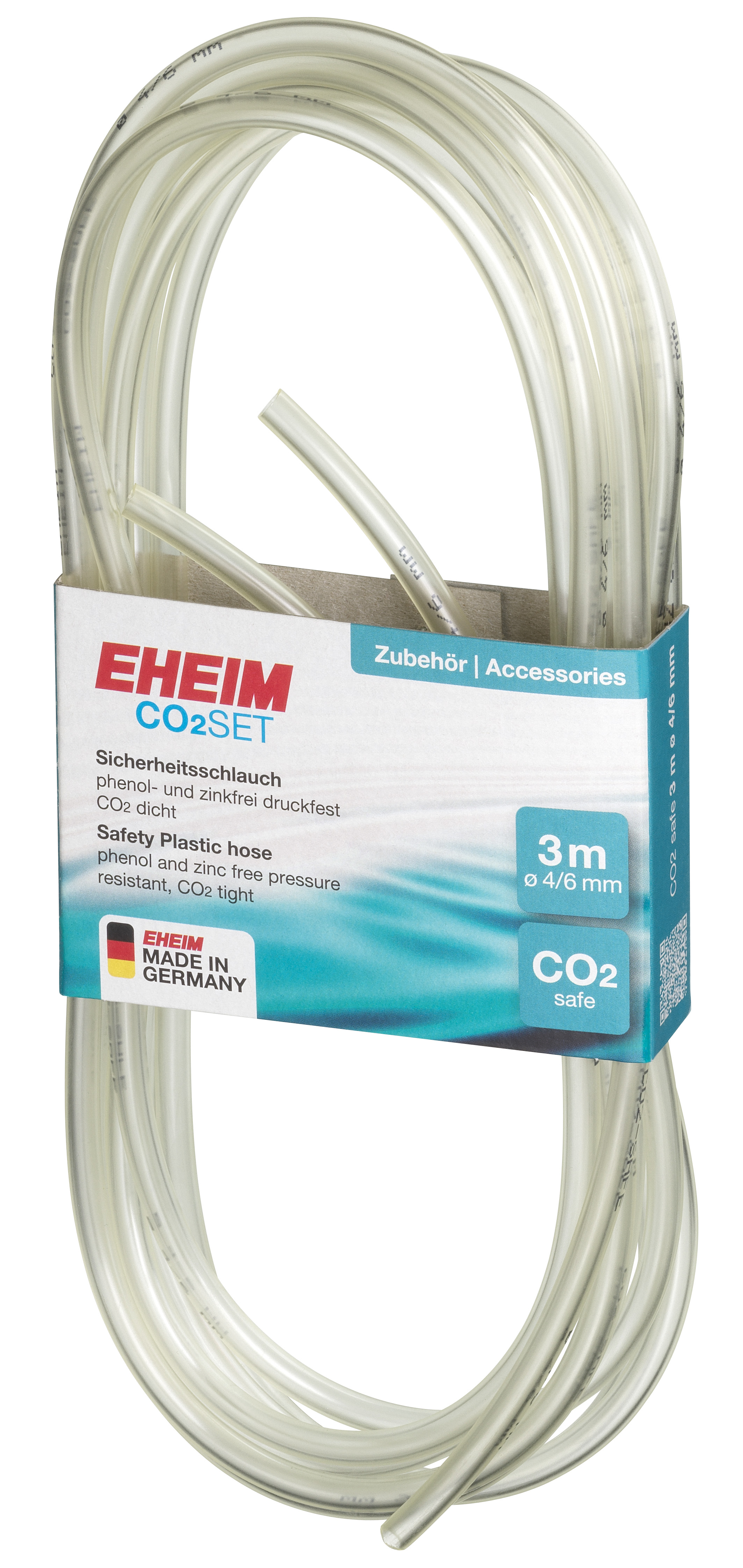 EHEIM CO2-Sicherheitsschlauch phenol- und zinkfrei druckfest l CO2 dicht
