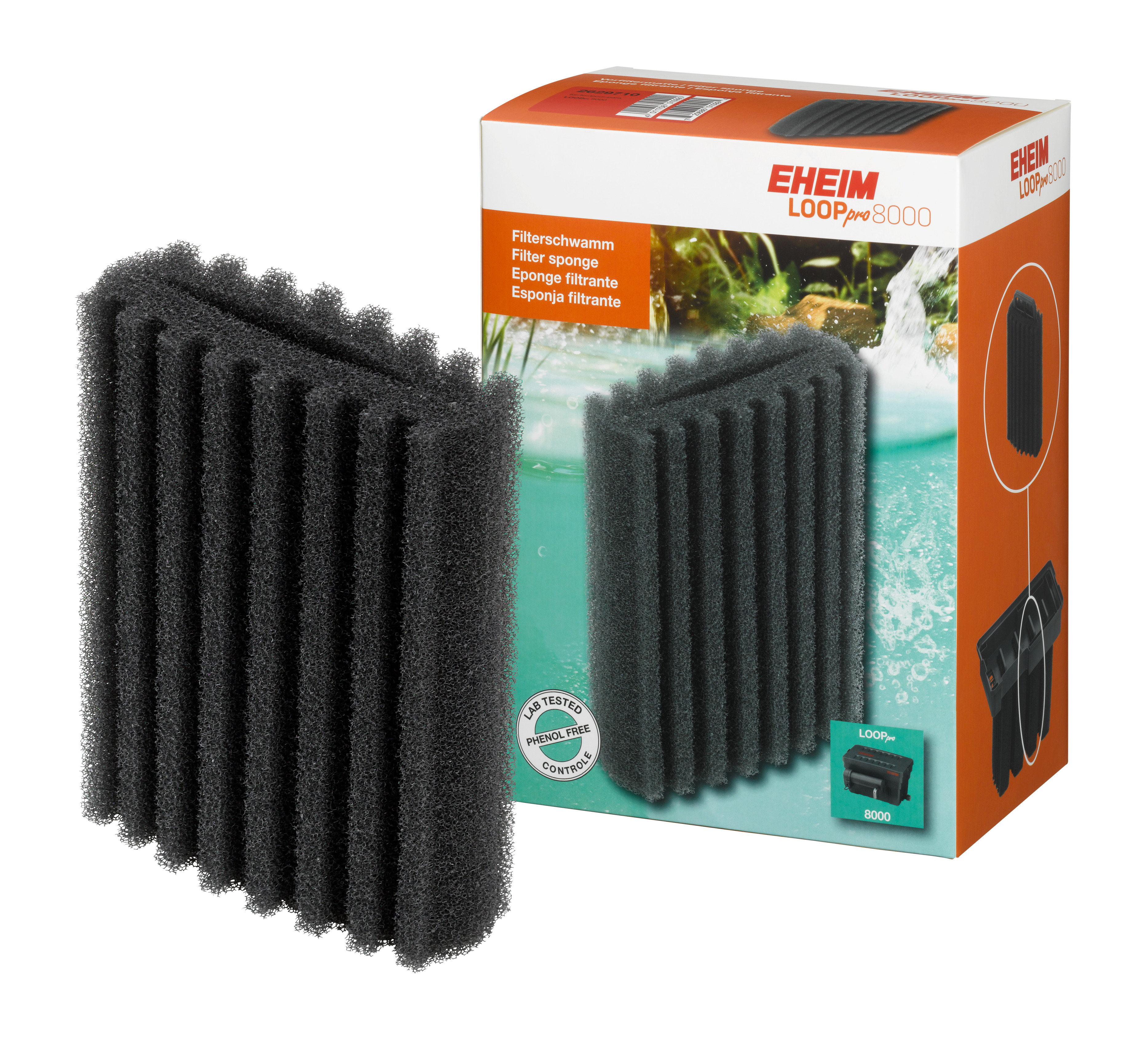 EHEIM esponja filtrante (2 piezas) para LOOPpro8000/12000/26000/38000