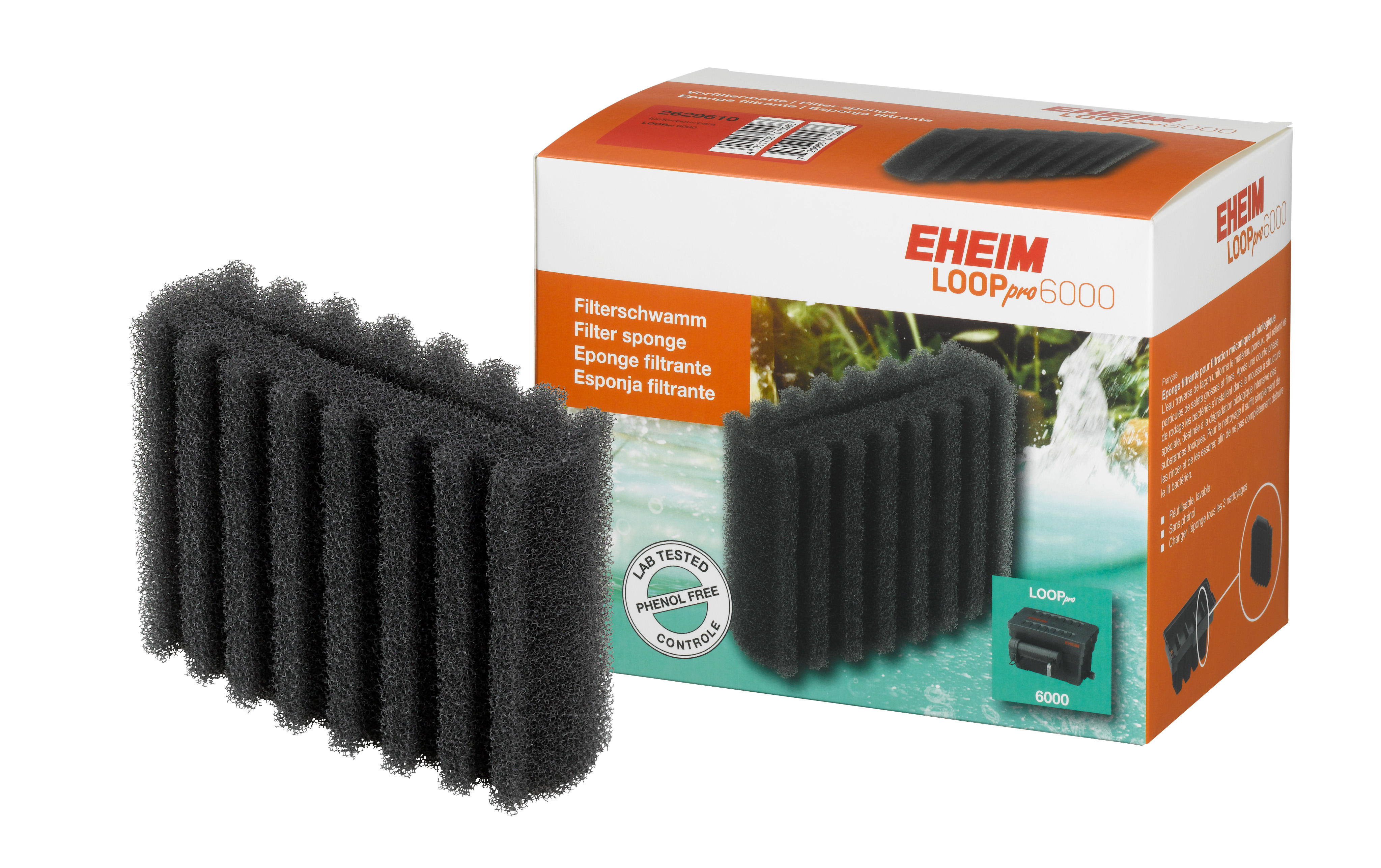 EHEIM filter sponge (2 pcs.) f. LOOPpro6000/18000