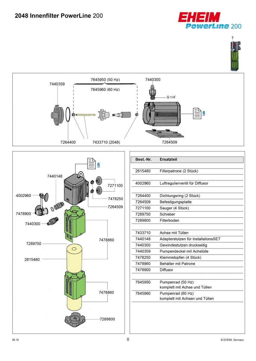 Eheim Universal Pump - 1200 | Big Als