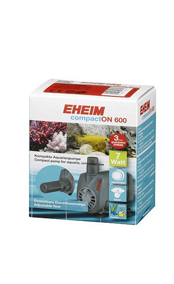  Eheim AEH1001310 Compact Water Pump 600 for Aquarium : Pet  Supplies