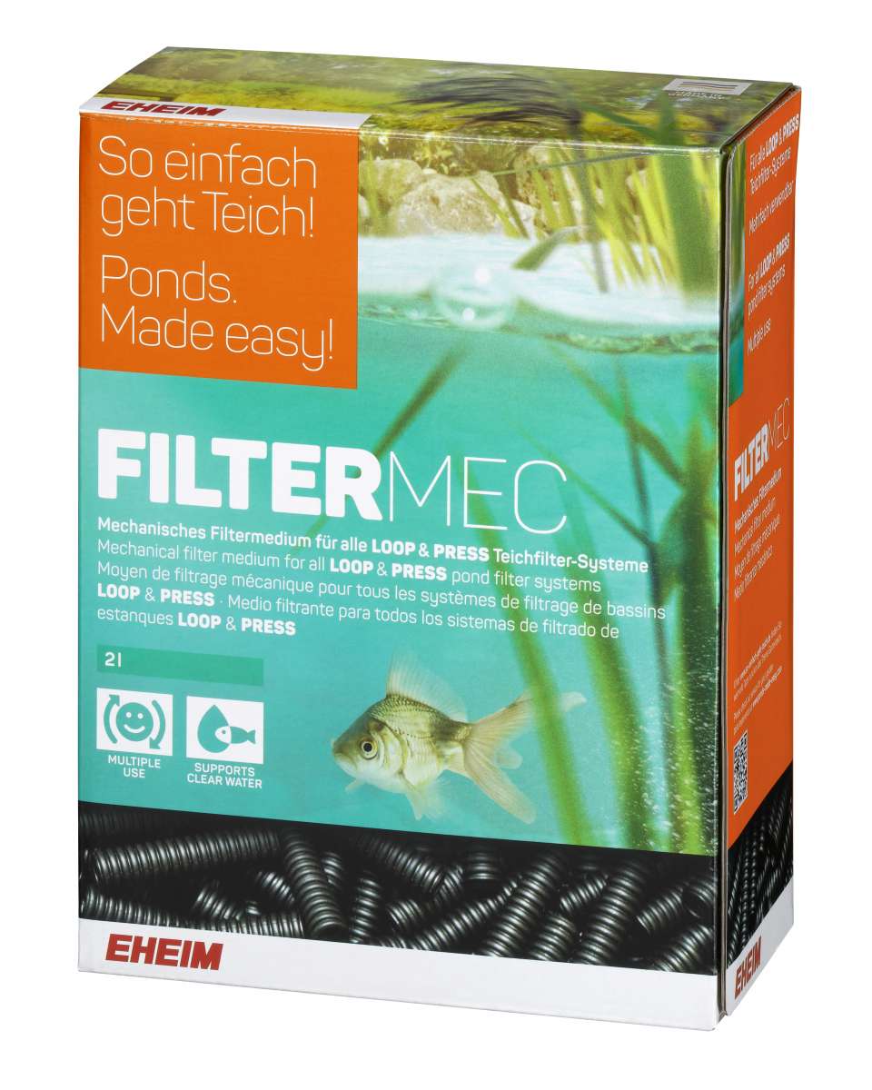 Mechanical filter media for all LOOP & PRESS pond filter systems